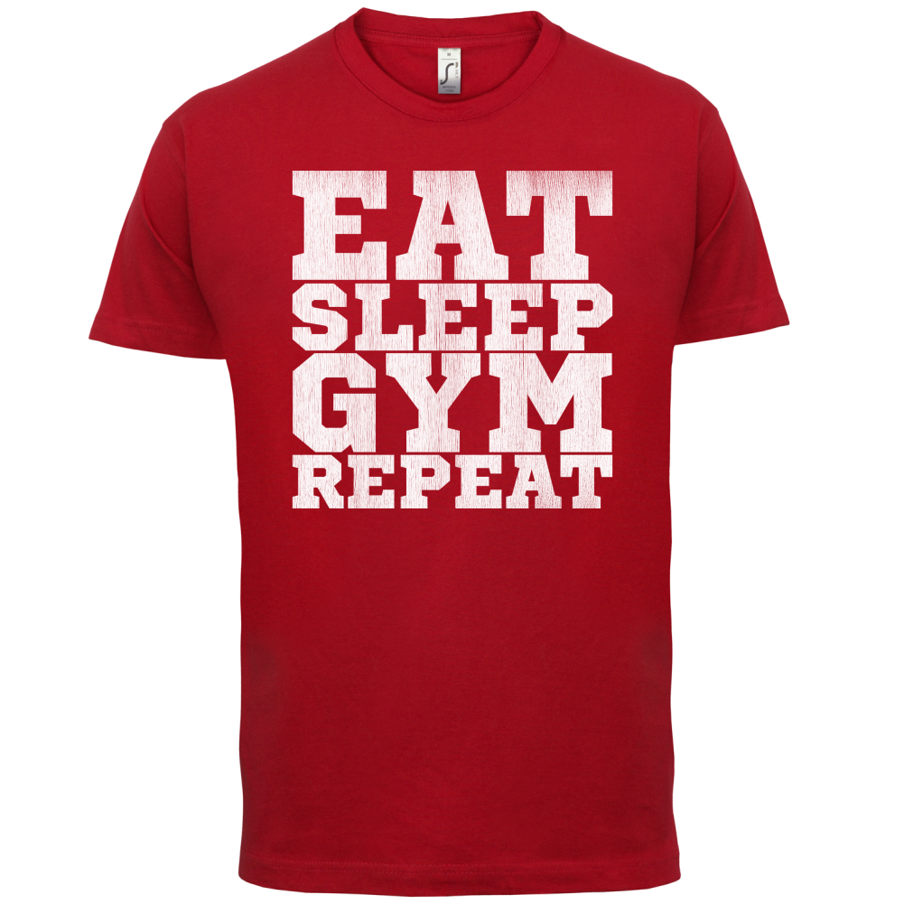 Eat Sleep Gym REPEAT T Shirt