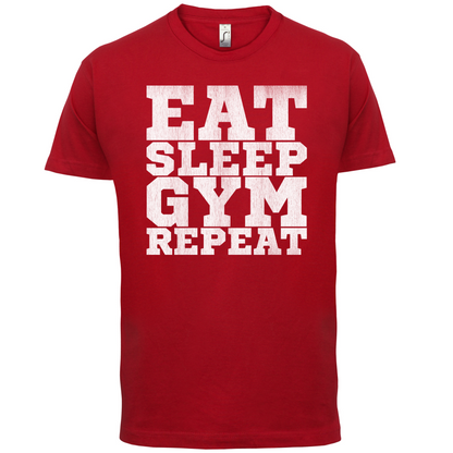 Eat Sleep Gym REPEAT T Shirt