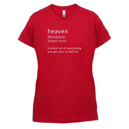 Funny Definition Heaven T Shirt