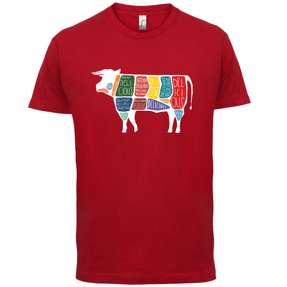 Delicious Cow T Shirt