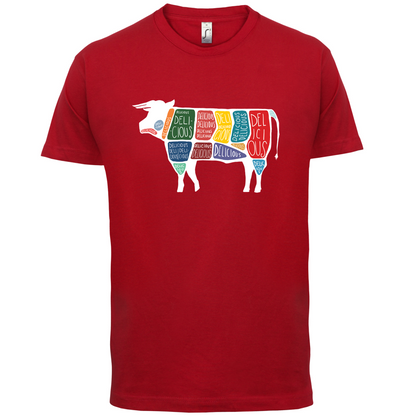 Delicious Cow T Shirt