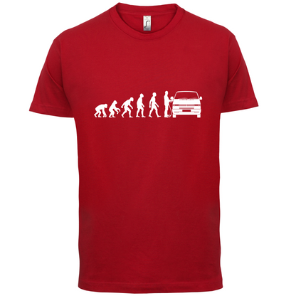 Evolution of Man T4 Campervan T Shirt
