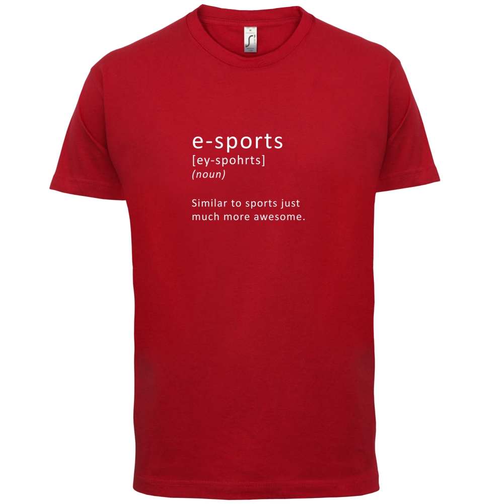 Funny Definition E-Sports T Shirt