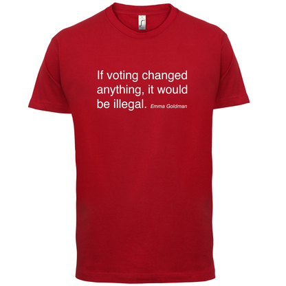 If Voting Changed Anything T Shirt
