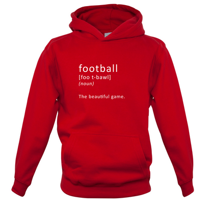 Funny Definition Football Kids T Shirt