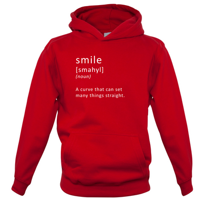 Funny Definition Smile Kids T Shirt