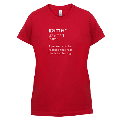 Funny Definition Gamer T Shirt