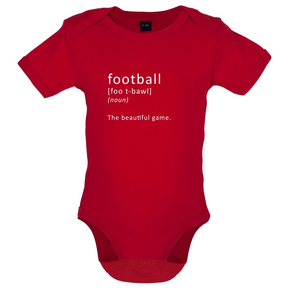 Funny Definition Football Baby T Shirt