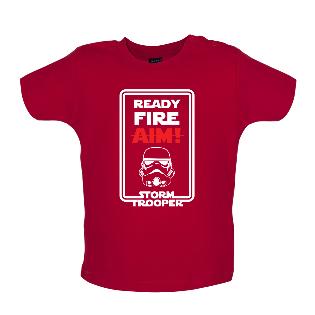 Ready Fire Aim Baby T Shirt