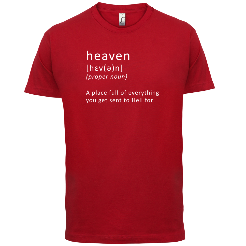 Funny Definition Heaven T Shirt