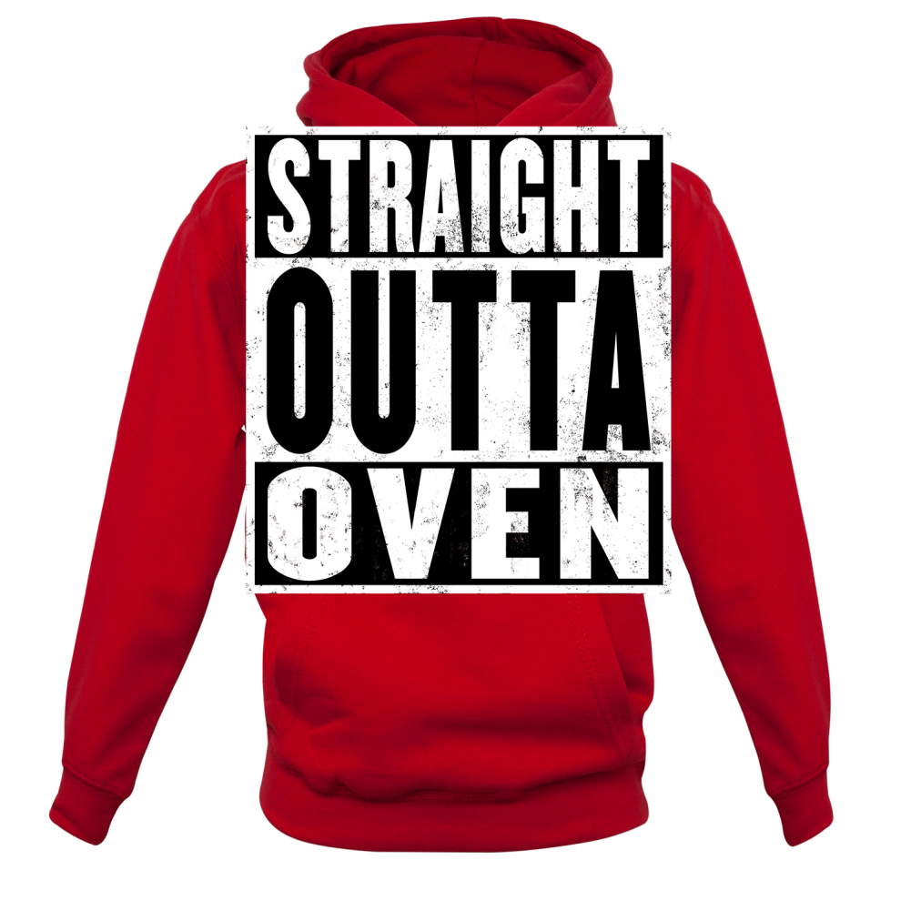 Straight Outta Oven Kids T Shirt