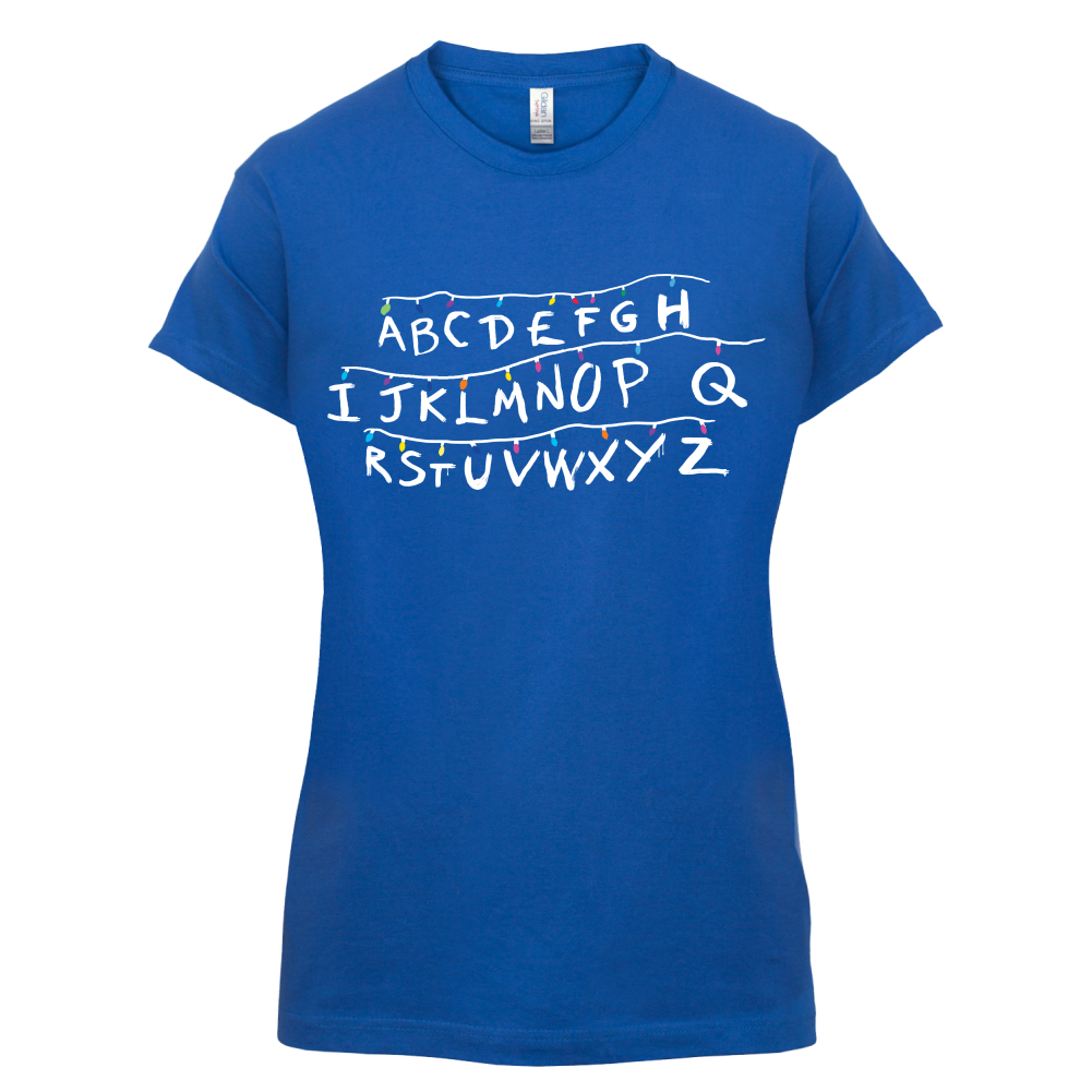 Stranger Alphabet T Shirt