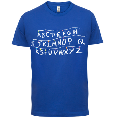 Stranger Alphabet T Shirt