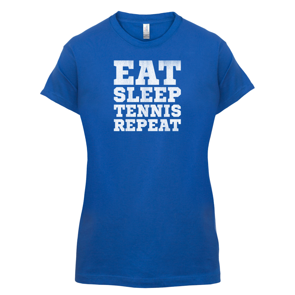 Eat Sleep Tennis Repeat T Shirt
