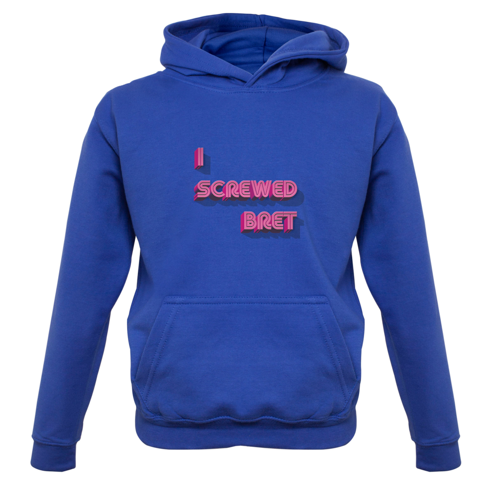 I Screwed Bret Kids T Shirt