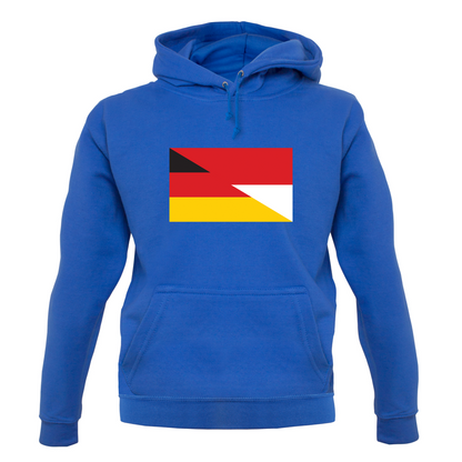 Half German Half Polish Flag T Shirt