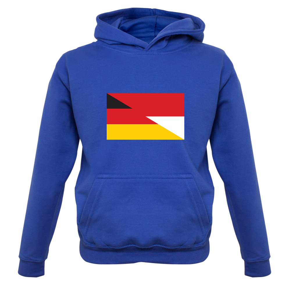 Half German Half Polish Flag Kids T Shirt