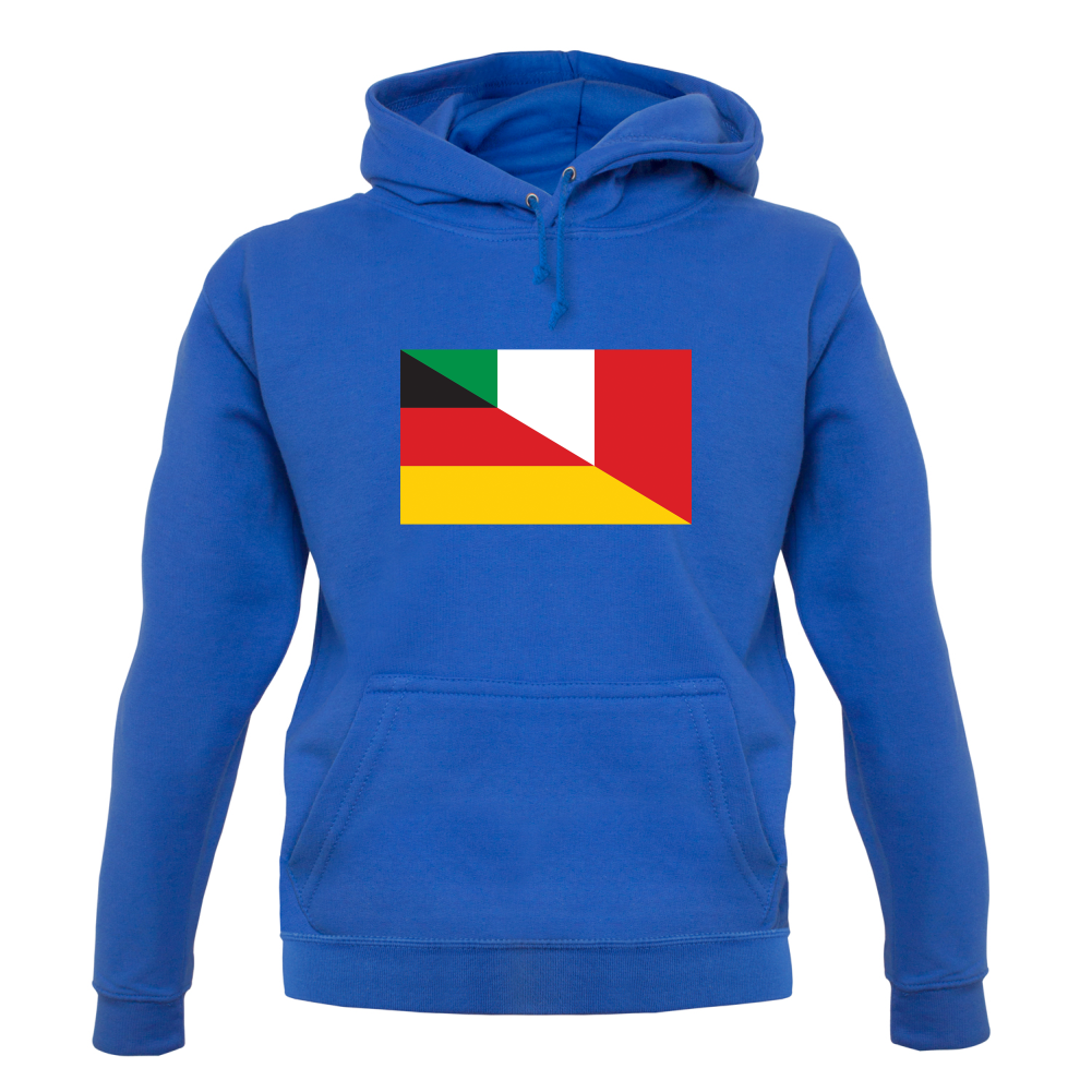Half German Half Italian Flag T Shirt