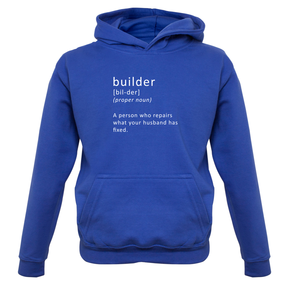 Builder Who Repairs Kids T Shirt