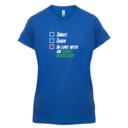 Single Taken Angry Green Man T Shirt