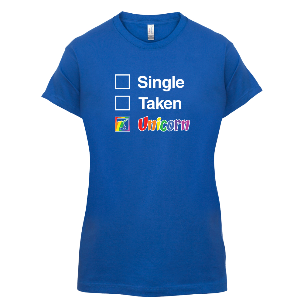 Single Taken Unicorn T Shirt