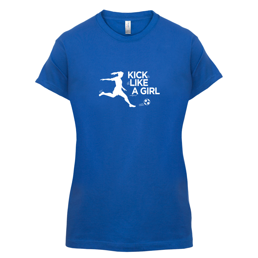 Kick Like A Girl T Shirt
