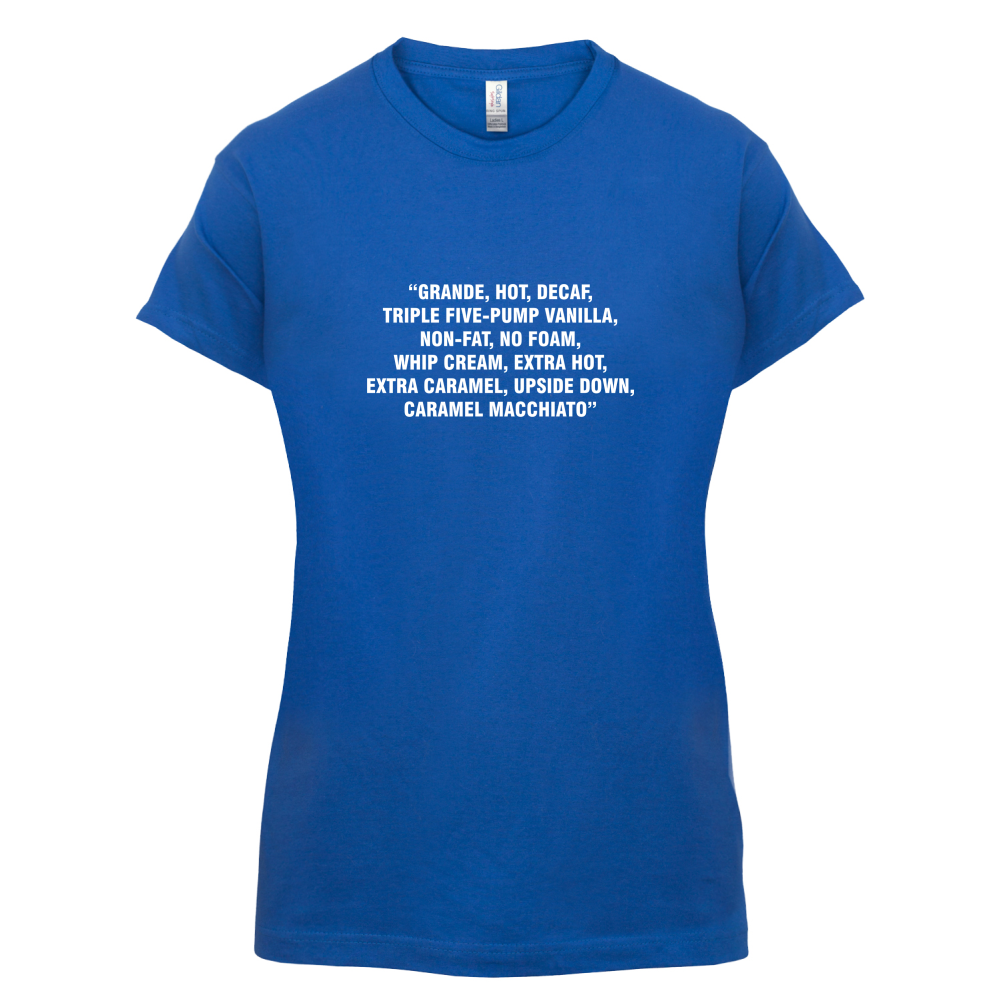 Long Coffee Order T Shirt