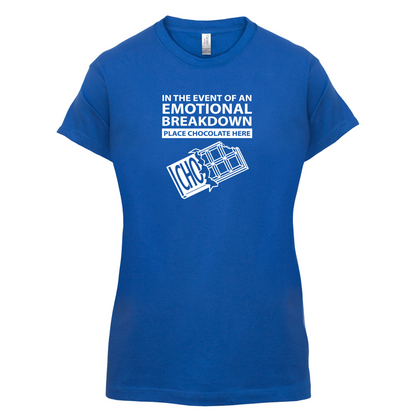 Emotional Breadown Place Chocolate Here T Shirt