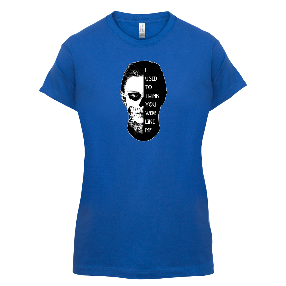 I Used To Think You Were Like Me FACE Design T Shirt
