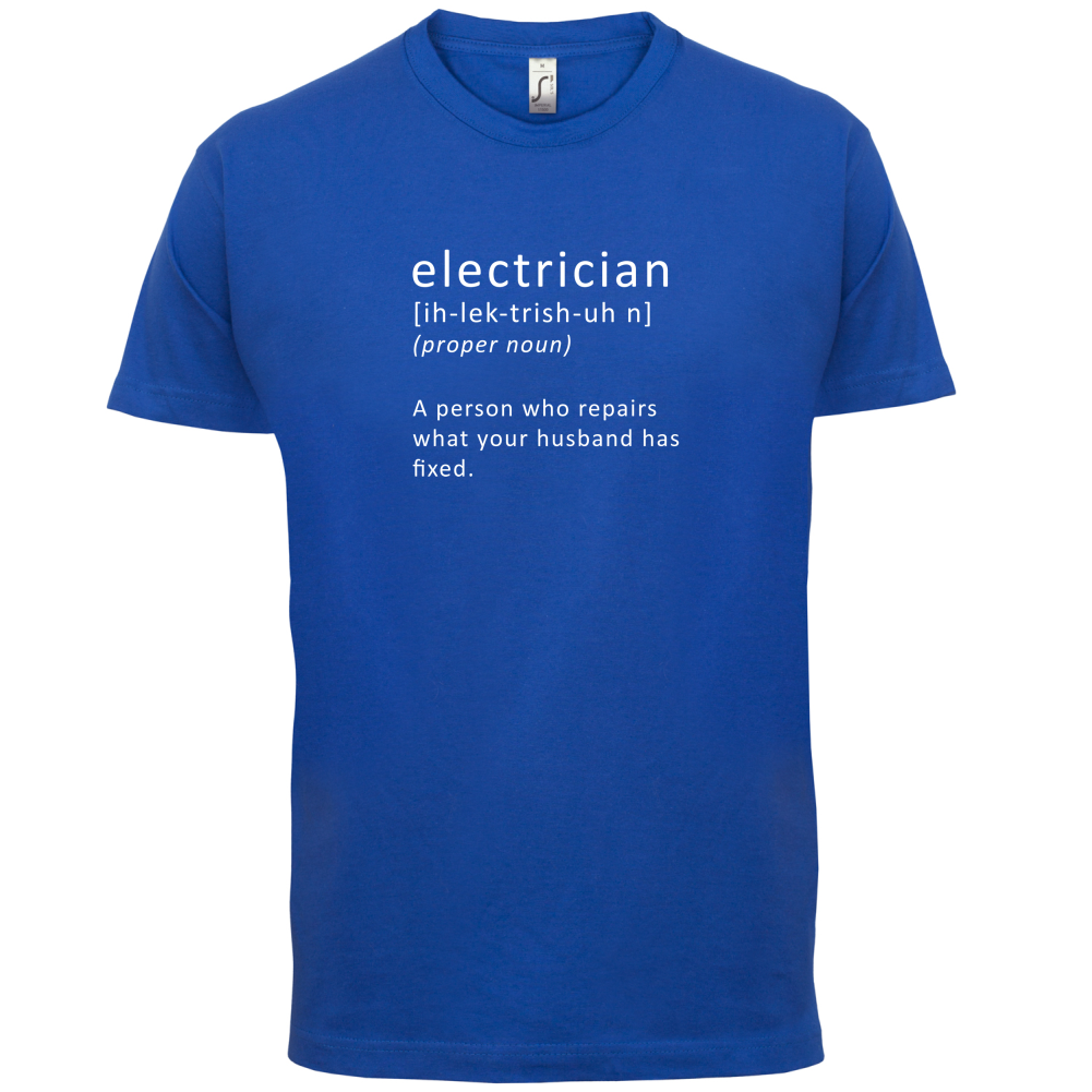 Electrician Who Repairs T Shirt