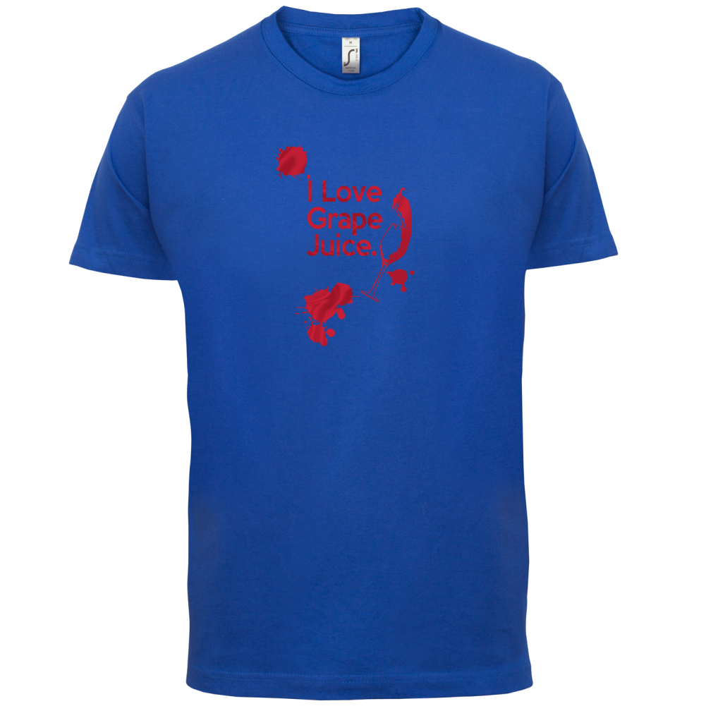 I Love Grape Juice T Shirt