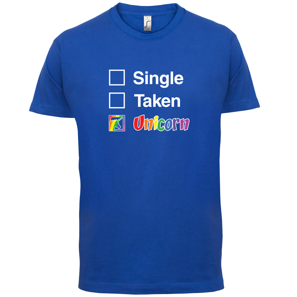 Single Taken Unicorn T Shirt