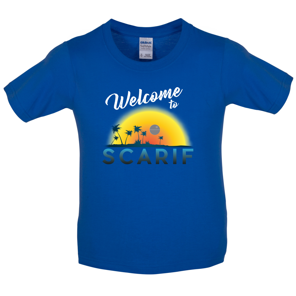 Welcome To Scarif Kids T Shirt