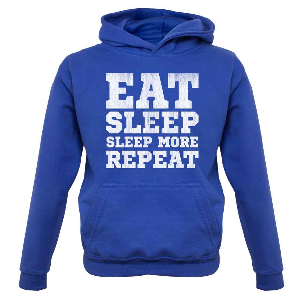 Eat Sleep Sleep More REPEAT Kids T Shirt