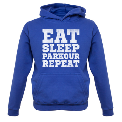 Eat Sleep Parkour REPEAT Kids T Shirt