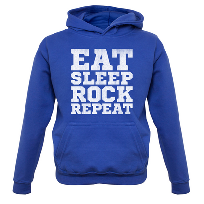 Eat Sleep Rock REPEAT Kids T Shirt