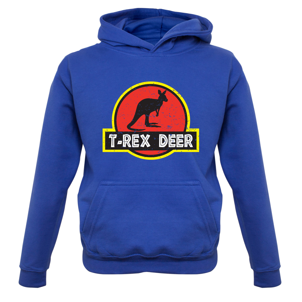 T-Rex Deer Kids T Shirt