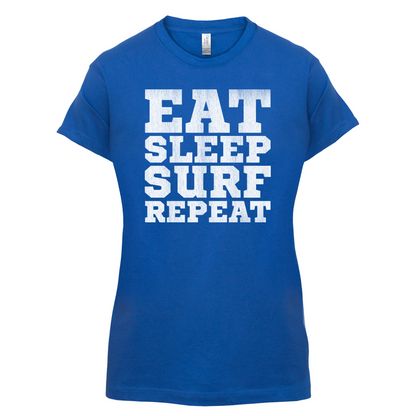 Eat Sleep Surf Repeat T Shirt