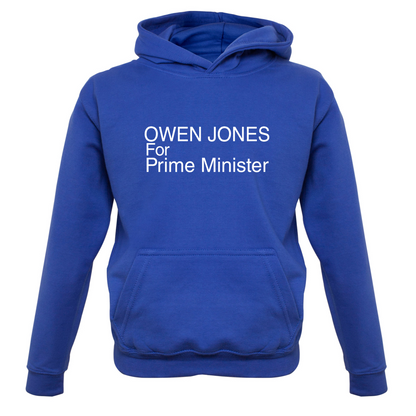 Owen Jones for Prime Minister Kids T Shirt
