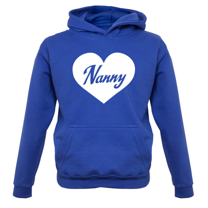 Heart Nanny Kids T Shirt