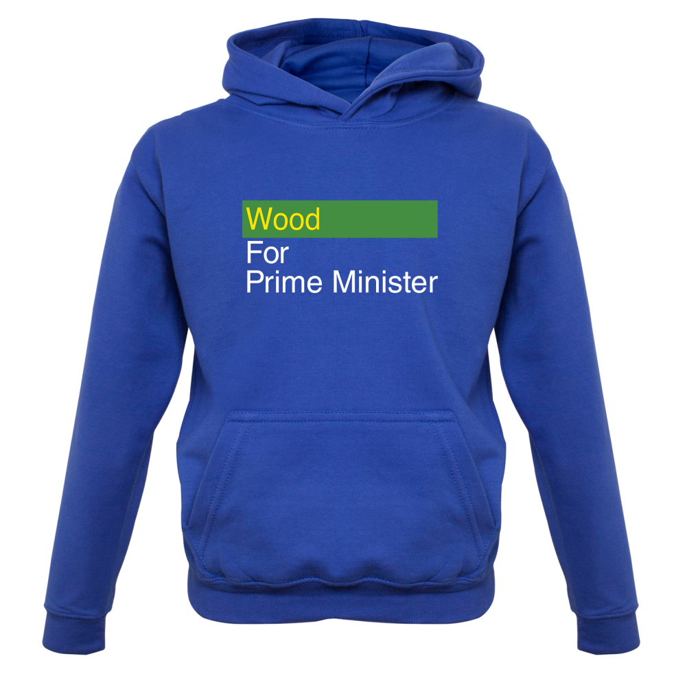Wood for Prime Minister Kids T Shirt