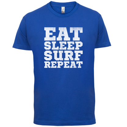 Eat Sleep Surf Repeat T Shirt