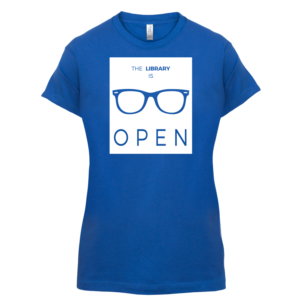 Library Is Open T Shirt