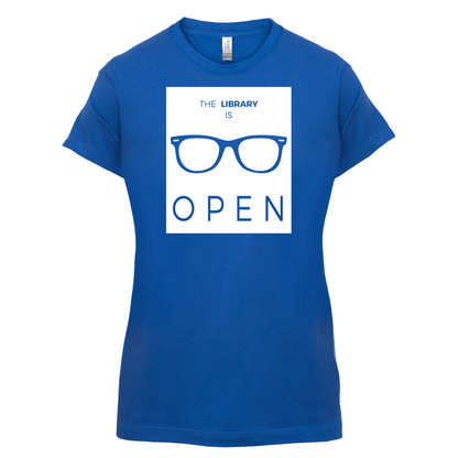 Library Is Open T Shirt