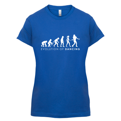 Evolution Of Woman Dancing  T Shirt