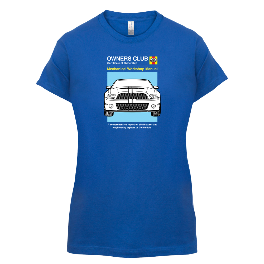 Car Owners Manual Mustang Mustang T Shirt