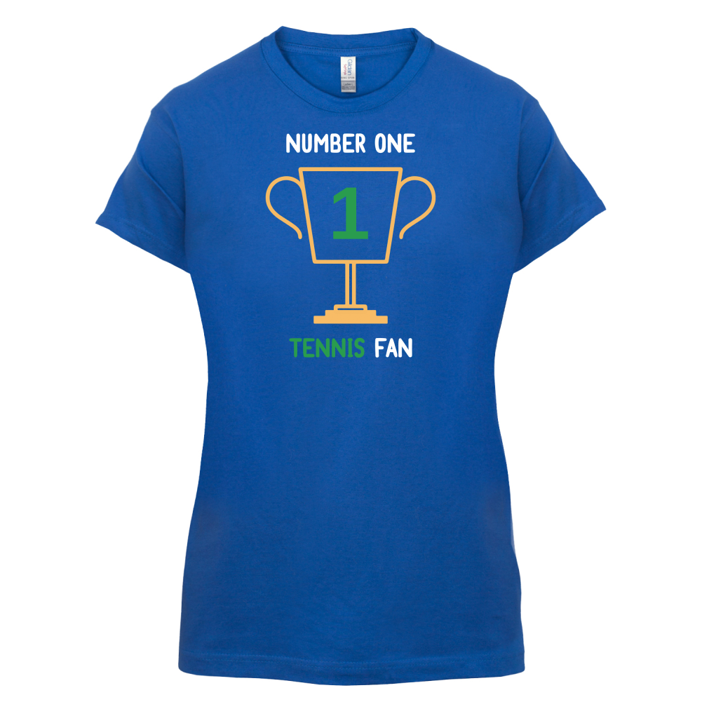 Number 1 Tennis Fan T Shirt
