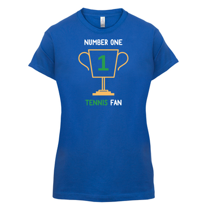 Number 1 Tennis Fan T Shirt