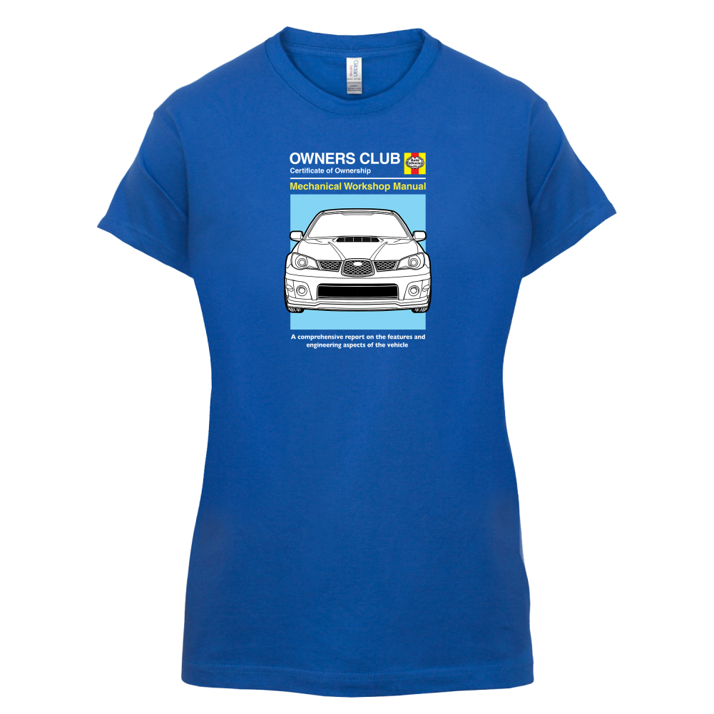 Car Owners Manual Impreza T Shirt