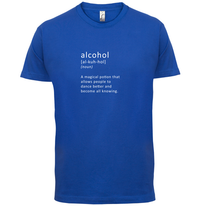 Funny Definition Alcohol T Shirt